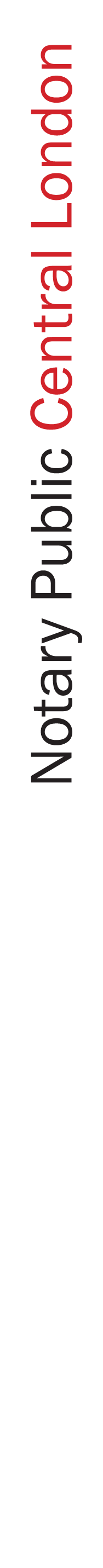 notary public Central London
